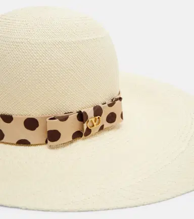 Valentino VLogo straw sun hat | Thumbnail 2 Valentino VLogo straw sun hat | Thumbnail 2