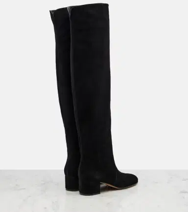Gianvito Rossi Suede knee-high boots | Thumbnail 4 Gianvito Rossi Suede knee-high boots | Thumbnail 4