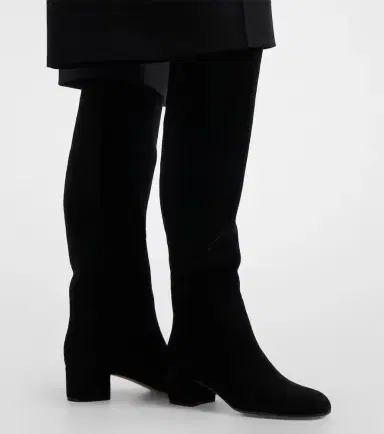 Gianvito Rossi Suede knee-high boots | Thumbnail 5 Gianvito Rossi Suede knee-high boots | Thumbnail 5