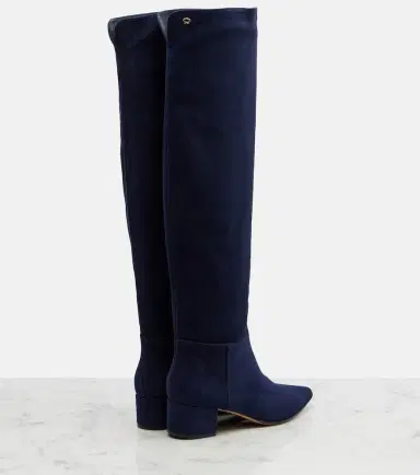 Gianvito Rossi Suede knee-high boots | Thumbnail 2 Gianvito Rossi Suede knee-high boots | Thumbnail 2