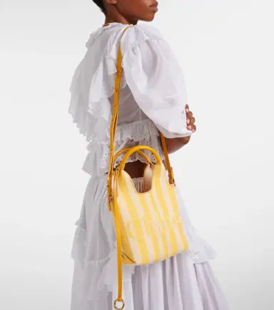 Chloé Chloé Chloé Stripy Mini jacquard top-handle bag | Thumbnail 5 Chloé Chloé Chloé Stripy Mini jacquard top-handle bag | Thumbnail 5