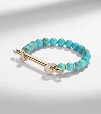 Ananya Chakra 18kt gold bracelet with gemstones | Thumbnail 5 Ananya Chakra 18kt gold bracelet with gemstones | Thumbnail 5