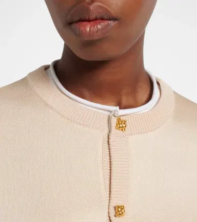 Bottega Veneta Nodo Quadro layered silk cardigan | Thumbnail 6 Bottega Veneta Nodo Quadro layered silk cardigan | Thumbnail 6