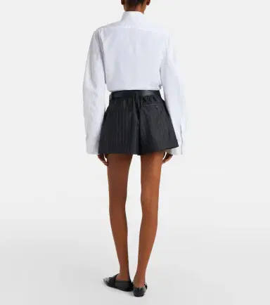 Givenchy Pinstripe wool shorts | Thumbnail 3 Givenchy Pinstripe wool shorts | Thumbnail 3
