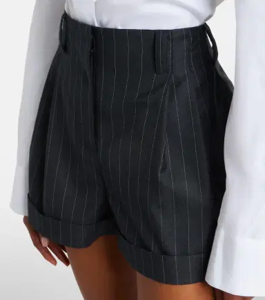 Givenchy Pinstripe wool shorts | Thumbnail 4 Givenchy Pinstripe wool shorts | Thumbnail 4