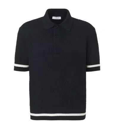 Givenchy Crochet cotton polo shirt | Thumbnail 1 Givenchy Crochet cotton polo shirt | Thumbnail 1
