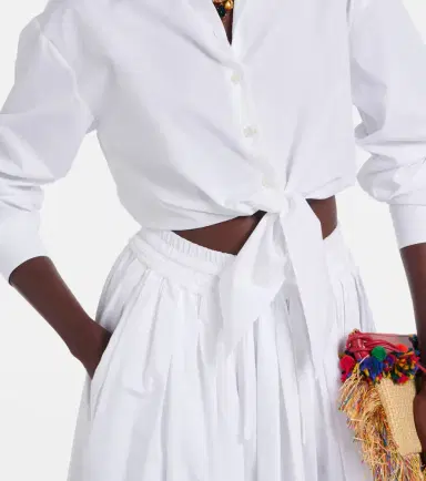 Dolce & Gabbana Cropped cotton poplin shirt | Thumbnail 5 Dolce & Gabbana Cropped cotton poplin shirt | Thumbnail 5