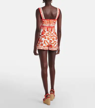 Dolce & Gabbana Majolica printed shorts | Thumbnail 2 Dolce & Gabbana Majolica printed shorts | Thumbnail 2