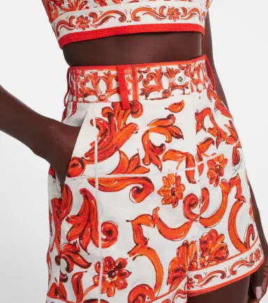 Dolce & Gabbana Majolica printed shorts | Thumbnail 3 Dolce & Gabbana Majolica printed shorts | Thumbnail 3
