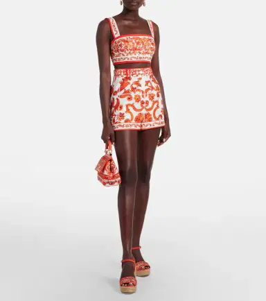Dolce & Gabbana Majolica printed shorts | Thumbnail 5 Dolce & Gabbana Majolica printed shorts | Thumbnail 5