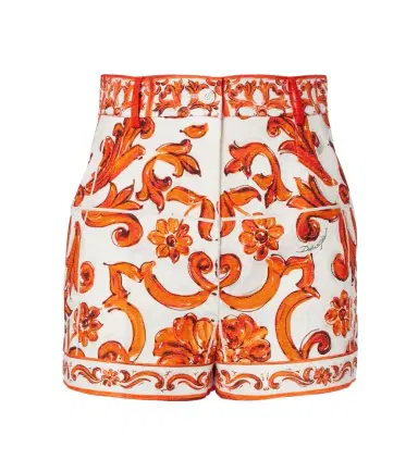 Dolce & Gabbana Majolica printed shorts | Thumbnail 1 Dolce & Gabbana Majolica printed shorts | Thumbnail 1