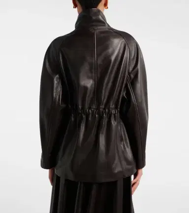 Nour Hammour Quai leather jacket | Thumbnail 3 Nour Hammour Quai leather jacket | Thumbnail 3