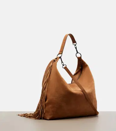Balenciaga Le City Medium suede shoulder bag | Thumbnail 3 Balenciaga Le City Medium suede shoulder bag | Thumbnail 3