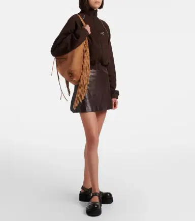 Balenciaga Le City Medium suede shoulder bag | Thumbnail 6 Balenciaga Le City Medium suede shoulder bag | Thumbnail 6