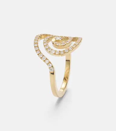 Ileana Makri Spira 18kt gold ring with diamonds | Thumbnail 4 Ileana Makri Spira 18kt gold ring with diamonds | Thumbnail 4