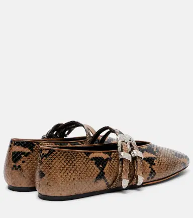Le Monde Béryl Le Monde Béryl Classic Claudia leather Mary Jane flats | Thumbnail 3 Le Monde Béryl Le Monde Béryl Classic Claudia leather Mary Jane flats | Thumbnail 3