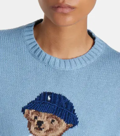 Polo Ralph Lauren Polo Bear oversized cotton sweater | Thumbnail 2 Polo Ralph Lauren Polo Bear oversized cotton sweater | Thumbnail 2