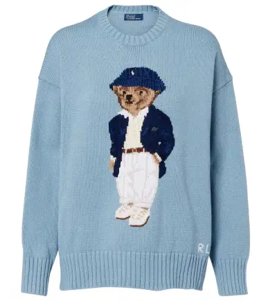 Polo Ralph Lauren Polo Bear oversized cotton sweater | Thumbnail 1 Polo Ralph Lauren Polo Bear oversized cotton sweater | Thumbnail 1