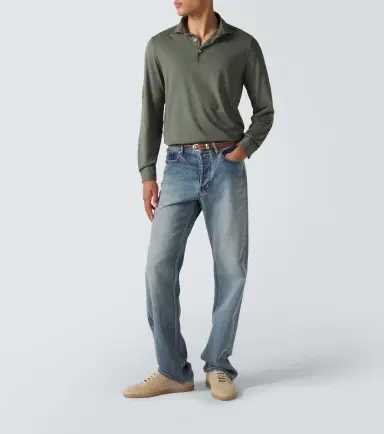 Fedeli Cotton piqué polo shirt | Thumbnail 2 Fedeli Cotton piqué polo shirt | Thumbnail 2