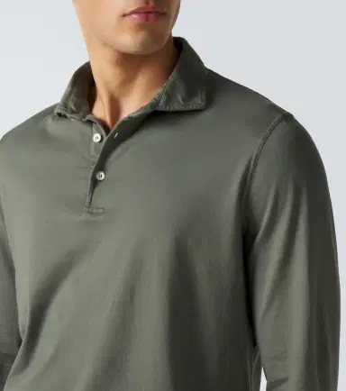 Fedeli Cotton piqué polo shirt | Thumbnail 6 Fedeli Cotton piqué polo shirt | Thumbnail 6