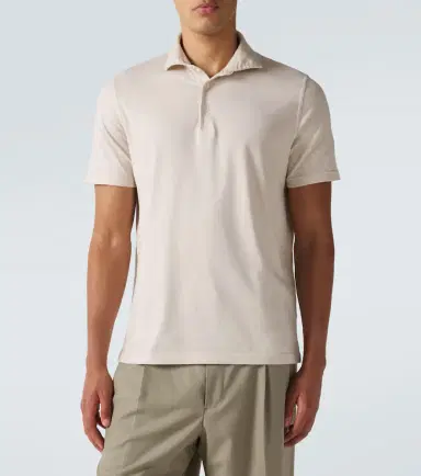 Fedeli Cotton jersey polo shirt | Thumbnail 4 Fedeli Cotton jersey polo shirt | Thumbnail 4