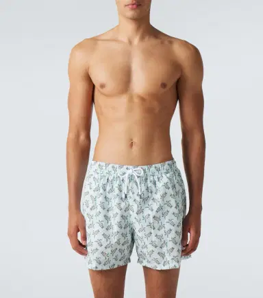 Fedeli Madeira printed swim trunks | Thumbnail 3 Fedeli Madeira printed swim trunks | Thumbnail 3
