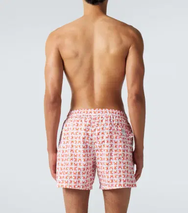 Fedeli Madeira printed swim trunks | Thumbnail 4 Fedeli Madeira printed swim trunks | Thumbnail 4