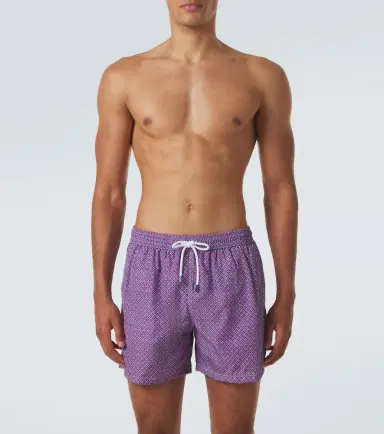 Fedeli Madeira printed swim trunks | Thumbnail 3 Fedeli Madeira printed swim trunks | Thumbnail 3
