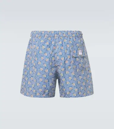 Fedeli Madeira printed swim trunks | Thumbnail 2 Fedeli Madeira printed swim trunks | Thumbnail 2