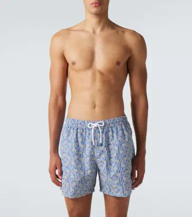 Fedeli Madeira printed swim trunks | Thumbnail 4 Fedeli Madeira printed swim trunks | Thumbnail 4