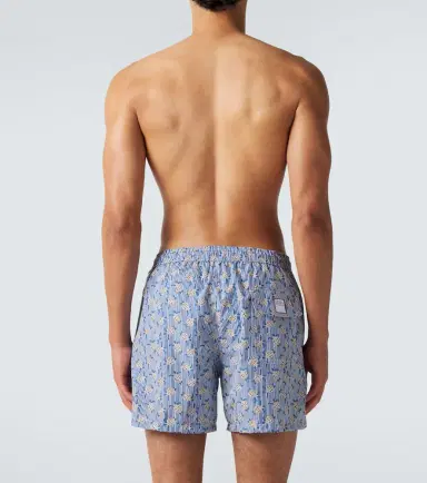 Fedeli Madeira printed swim trunks | Thumbnail 5 Fedeli Madeira printed swim trunks | Thumbnail 5