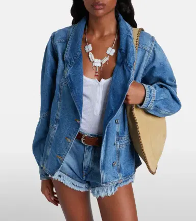 Isabel Marant Dolie denim jacket | Thumbnail 2 Isabel Marant Dolie denim jacket | Thumbnail 2