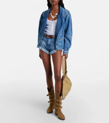 Isabel Marant Dolie denim jacket | Thumbnail 6 Isabel Marant Dolie denim jacket | Thumbnail 6