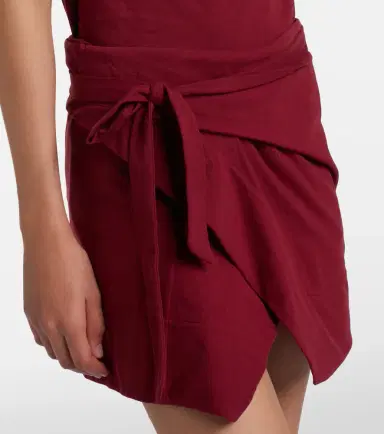 Isabel Marant Berenice draped cotton wrap skirt | Thumbnail 2 Isabel Marant Berenice draped cotton wrap skirt | Thumbnail 2