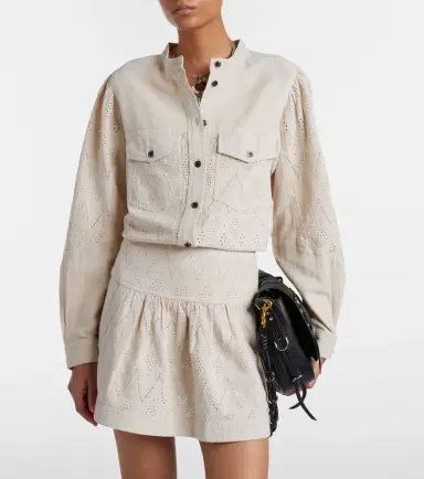 Marant Étoile Kaina broderie anglaise blouse | Thumbnail 5 Marant Étoile Kaina broderie anglaise blouse | Thumbnail 5