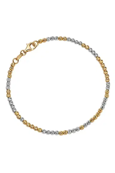 Carolina Bucci Disco Ball Bracelet - Yellow White Gold | Thumbnail 1 Carolina Bucci Disco Ball Bracelet - Yellow White Gold | Thumbnail 1