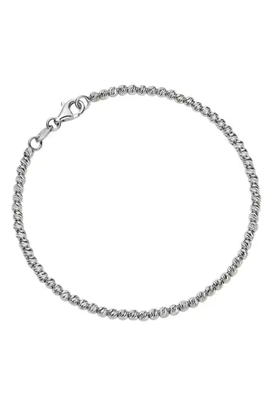 Carolina Bucci Discoball Bracelet - White Gold | Thumbnail 1 Carolina Bucci Discoball Bracelet - White Gold | Thumbnail 1