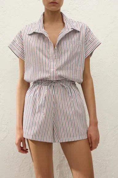 Faithfull Zion Playsuit - Venezia Stripe | Thumbnail 2 Faithfull Zion Playsuit - Venezia Stripe | Thumbnail 2