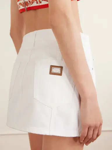 Dolce & Gabbana Denim Mini Skirt | Thumbnail 5 Dolce & Gabbana Denim Mini Skirt | Thumbnail 5
