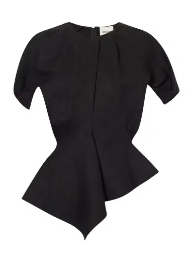 Khaite Rumi Linen-blend Blouse | Thumbnail 1 Khaite Rumi Linen-blend Blouse | Thumbnail 1