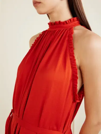Giuliva Heritage May Silk Crepe Maxi Dress | Thumbnail 4 Giuliva Heritage May Silk Crepe Maxi Dress | Thumbnail 4