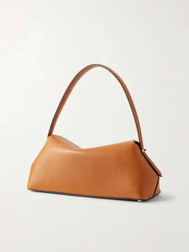 TOTEME T-lock Full-grain Leather Shoulder Bag | Thumbnail 4 TOTEME T-lock Full-grain Leather Shoulder Bag | Thumbnail 4