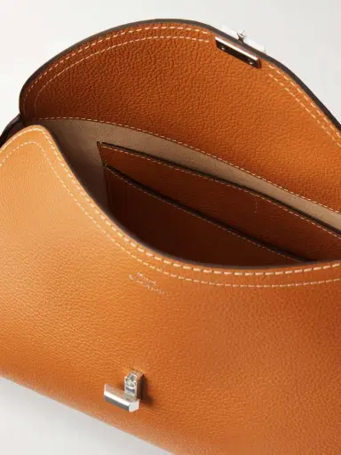 TOTEME T-lock Full-grain Leather Shoulder Bag | Thumbnail 6 TOTEME T-lock Full-grain Leather Shoulder Bag | Thumbnail 6