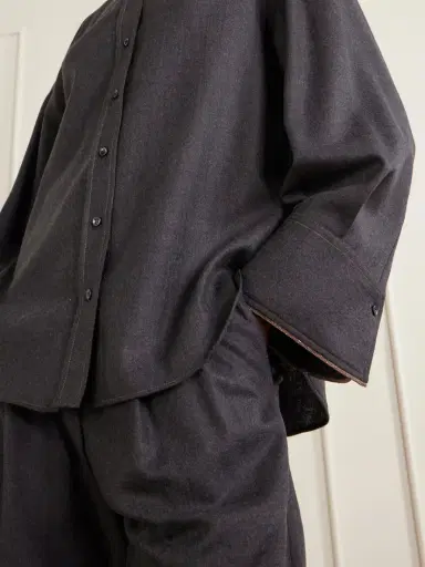 Brunello Cucinelli Oversized Wool Shirt | Thumbnail 5 Brunello Cucinelli Oversized Wool Shirt | Thumbnail 5