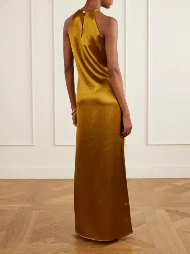 Giuliva Heritage The Martha Satin Maxi Dress | Thumbnail 3 Giuliva Heritage The Martha Satin Maxi Dress | Thumbnail 3