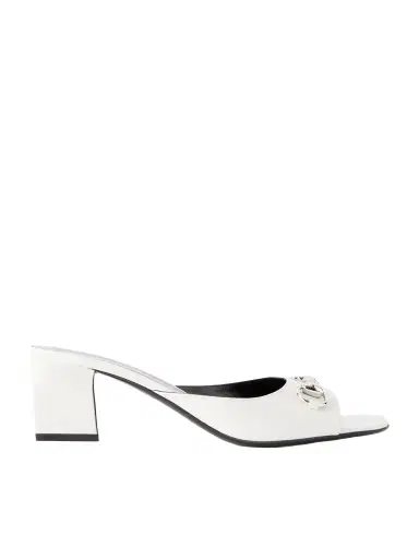 Gucci Signora Horsebit-embellished Leather Sandals | Thumbnail 1 Gucci Signora Horsebit-embellished Leather Sandals | Thumbnail 1