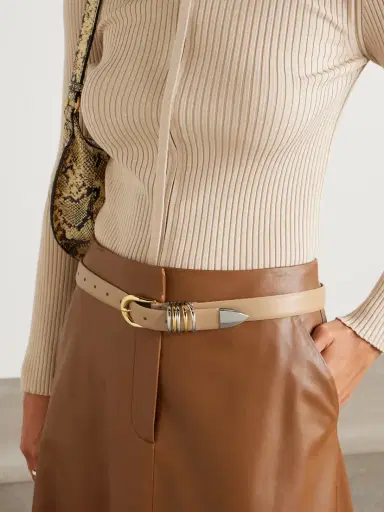 Déhanche Hollyhock Leather Belt | Thumbnail 2 Déhanche Hollyhock Leather Belt | Thumbnail 2