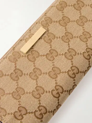 Gucci Leather-trimmed Gg Supreme-jacquard Coated-canvas Wallet | Thumbnail 3 Gucci Leather-trimmed Gg Supreme-jacquard Coated-canvas Wallet | Thumbnail 3