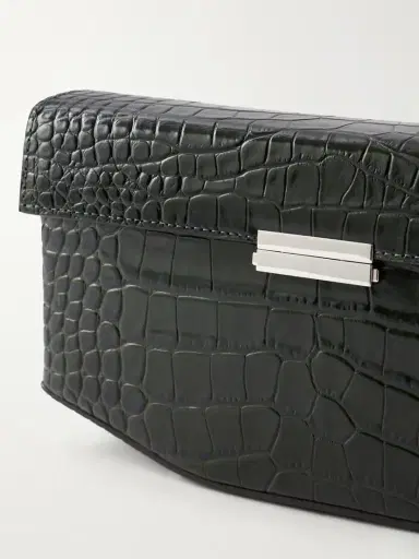 TOTEME Clip Croc-effect Leather Shoulder Bag | Thumbnail 5 TOTEME Clip Croc-effect Leather Shoulder Bag | Thumbnail 5