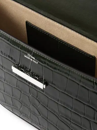 TOTEME Clip Croc-effect Leather Shoulder Bag | Thumbnail 6 TOTEME Clip Croc-effect Leather Shoulder Bag | Thumbnail 6